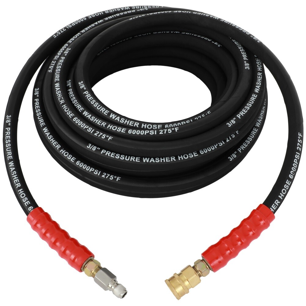 Non-Marking R2 Rating 50ft x 3/8″ 6000 PSI for Pressure Washer Hose High Quality