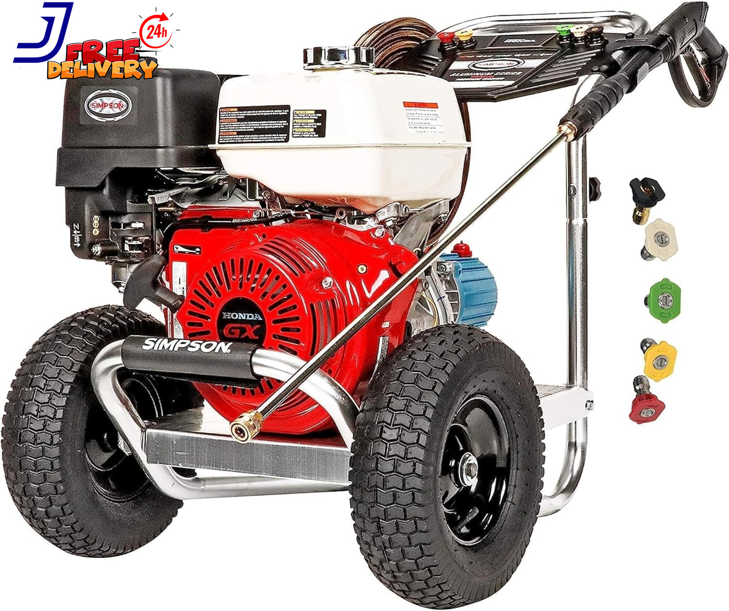 4200 PSI Gas Pressure Washer 4.0 GPM Commercial Power Washer Cold Water NEW