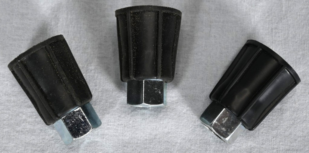 Set of (3) NEW Pressure Washer Nozzles #25050 w/ Protectors 1/4″ Female NPT
