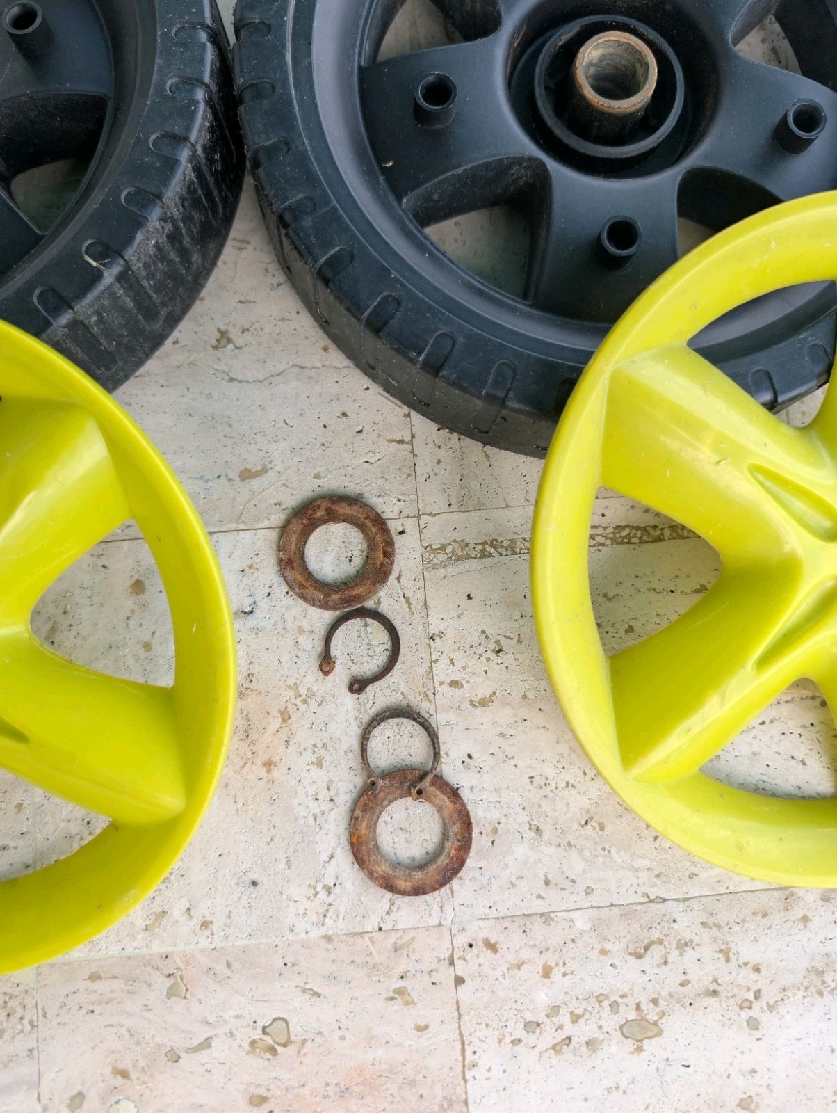 SUNJOE SPX3000 Pressure Washer Replacement Wheels Complete