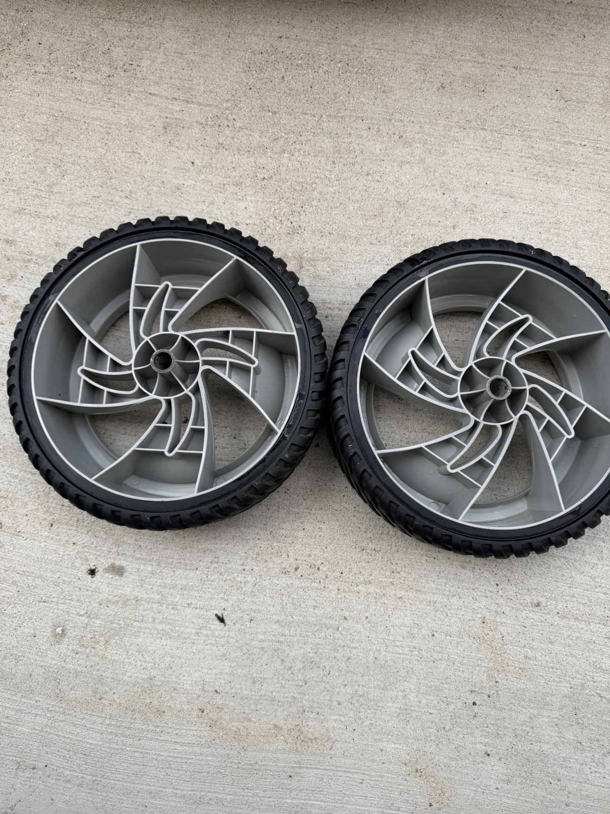 Troy Bilt Pressure Washer Wheels part number 313837GS Set of 2 Fits Many Models