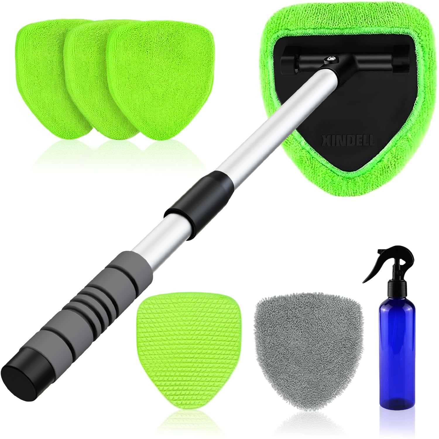 XINDELL 24-inch Windshield Cleaner Tool – Upgrade Large Head Car Interior&Ext…