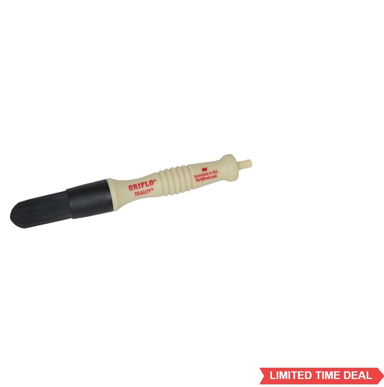 Flow Thru Washer Brush Solvent Dispensing Parts Cleaner Tubing Connection