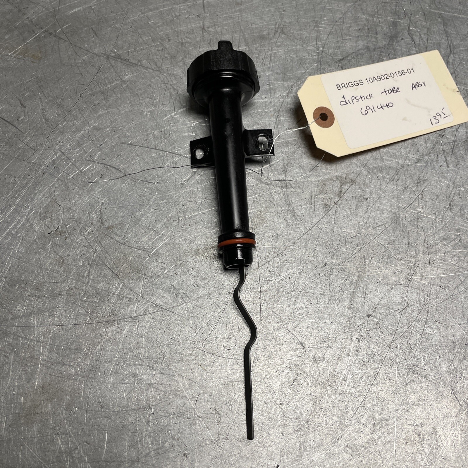 OEM GOOD USED BRIGGS 10A902-0156-01 DIPSTICK TUBE ASSEMBLY 691440