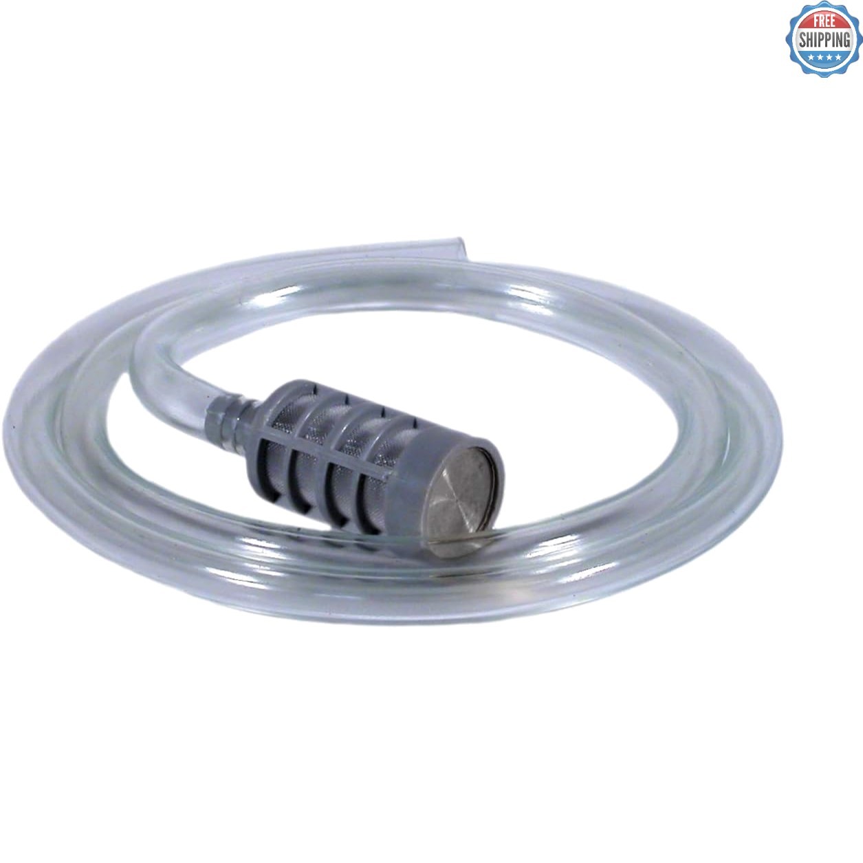 Gray 3ft Soap Tubing Kit for Pressure Washers – Includes Safety Suction Filter