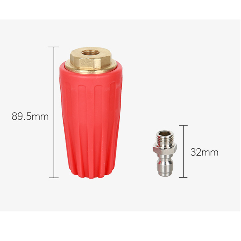 5000PSi high pressure 360 rotary turbo ceramic valve nozzle car washer accessory