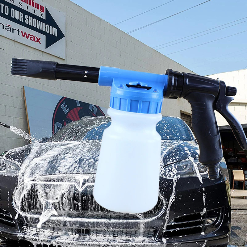 1L Car Washer Water Gun Adjustable Foam Nozzle Spraying Removable Jet Pressure C