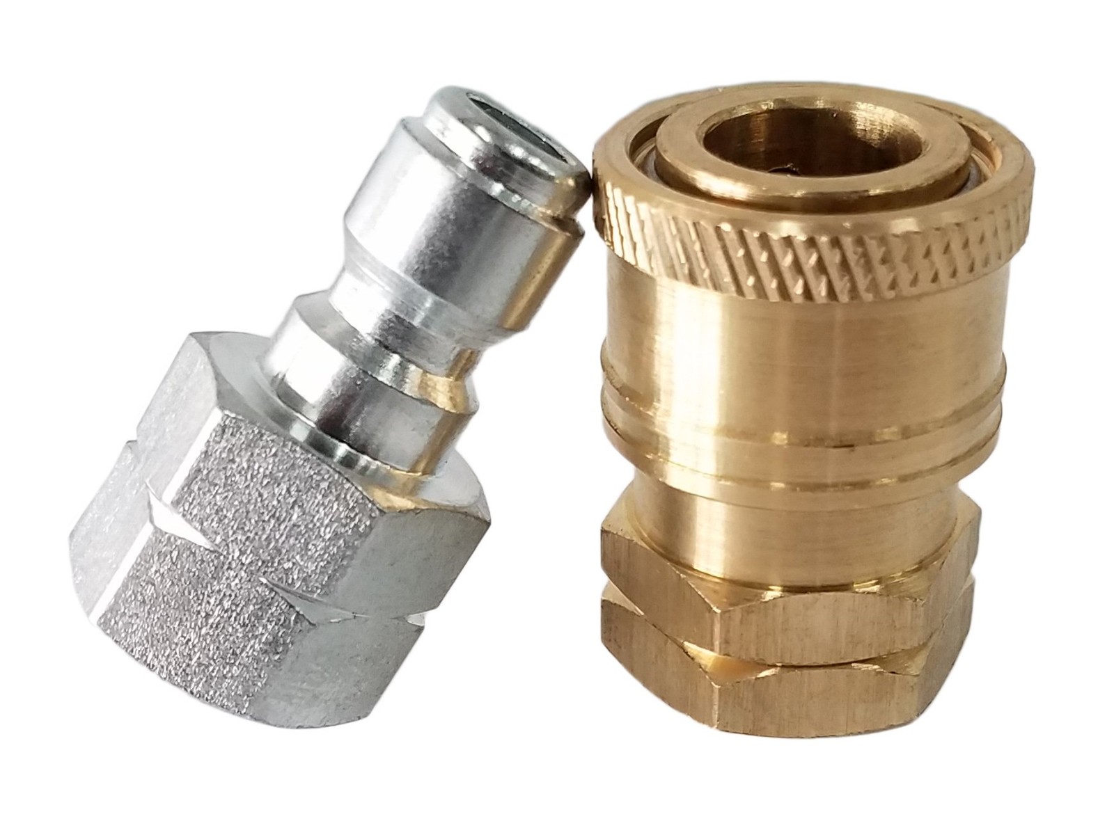 1/4 Inch Quick Connect Pressure Washer Adapter Set 5000 PSI Rating Fitting