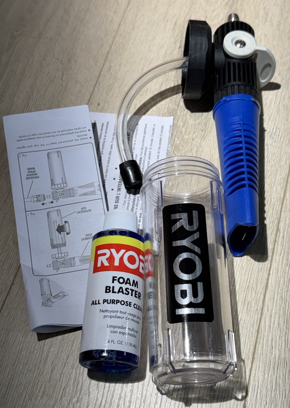 Ryobi Foam Blaster Pressure Washer Attachment RY31F04