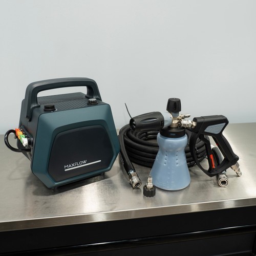 MaxFlow MPro 25 Pressure Washer Level 2 Detailing Kit | MTM Hose Gun Foam Cannon