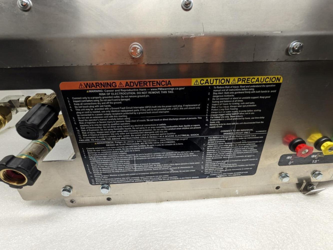 MI-T-M GC-1002-0MEW1 PRESSURE WASHER MODEL 486Z72 1000 psi 2GPM NEW B1B2