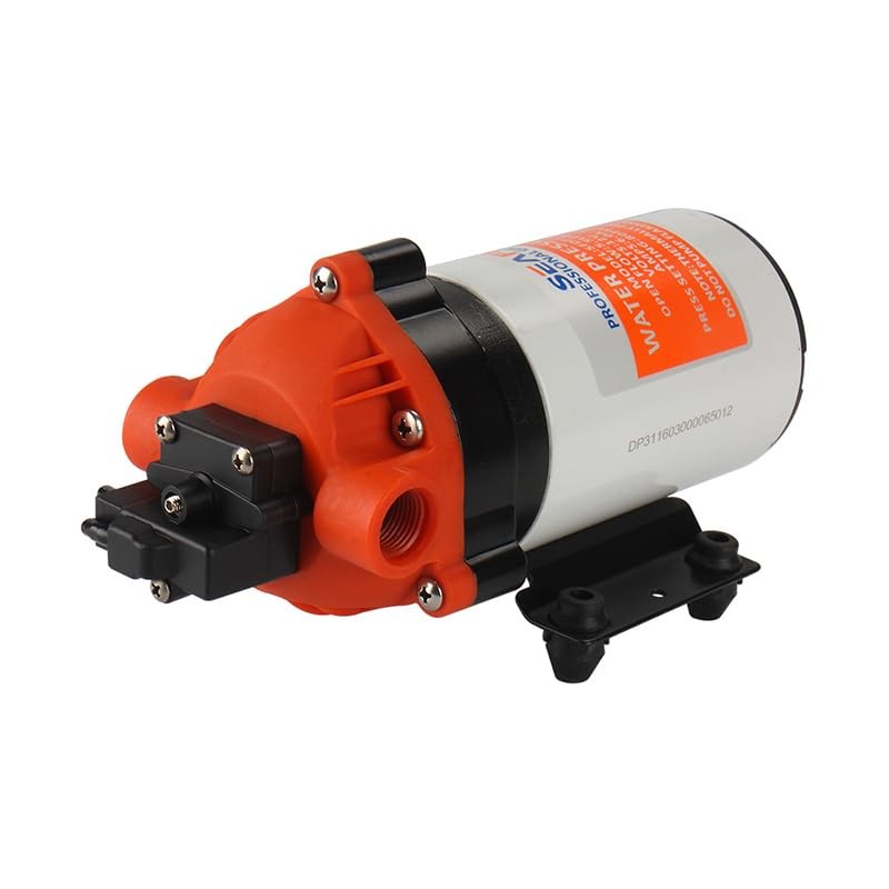 SEAFLO 12V 1.5 GPM 200 PSI 31-Series DC Diaphragm Pump – Self-Priming High-Pr…