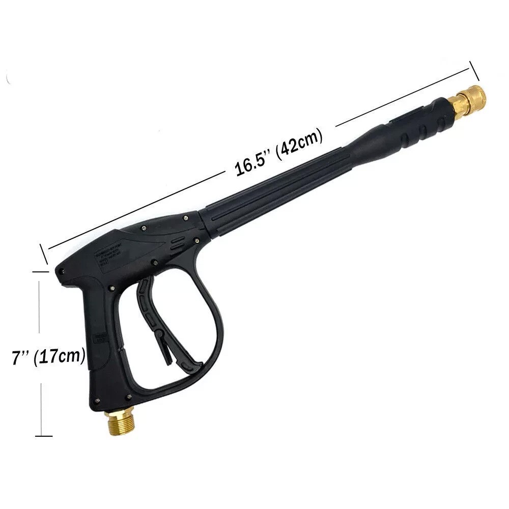 4000PSI High Pressure Car Power Washer Gun Spray Wand Lance Nozzle and Hose Kit