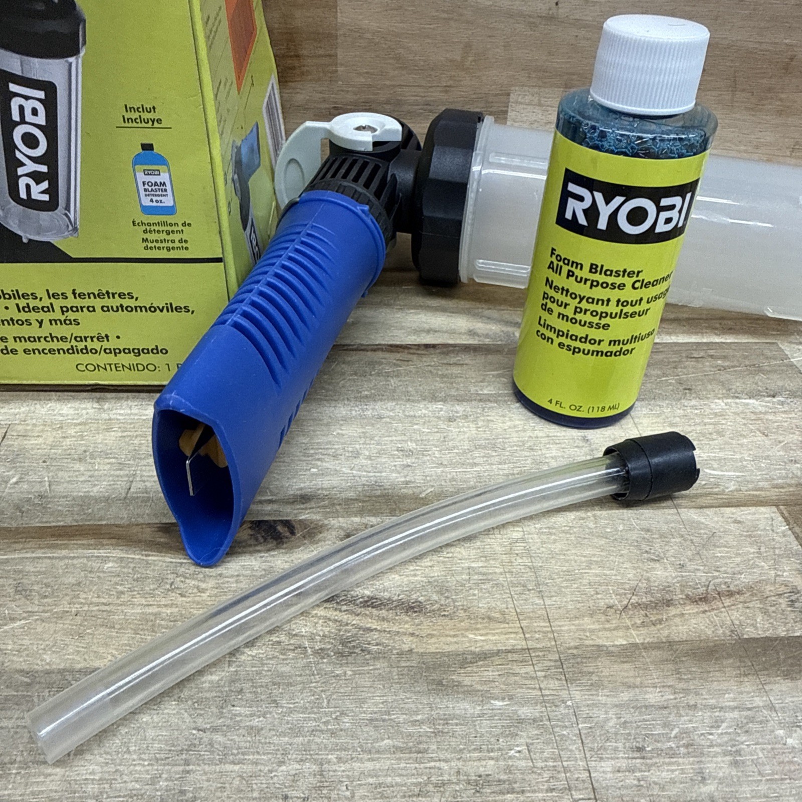 RYOBI Foam Blaster for Gas/Cordless Pressure Washers up to 3300 PSI – W10
