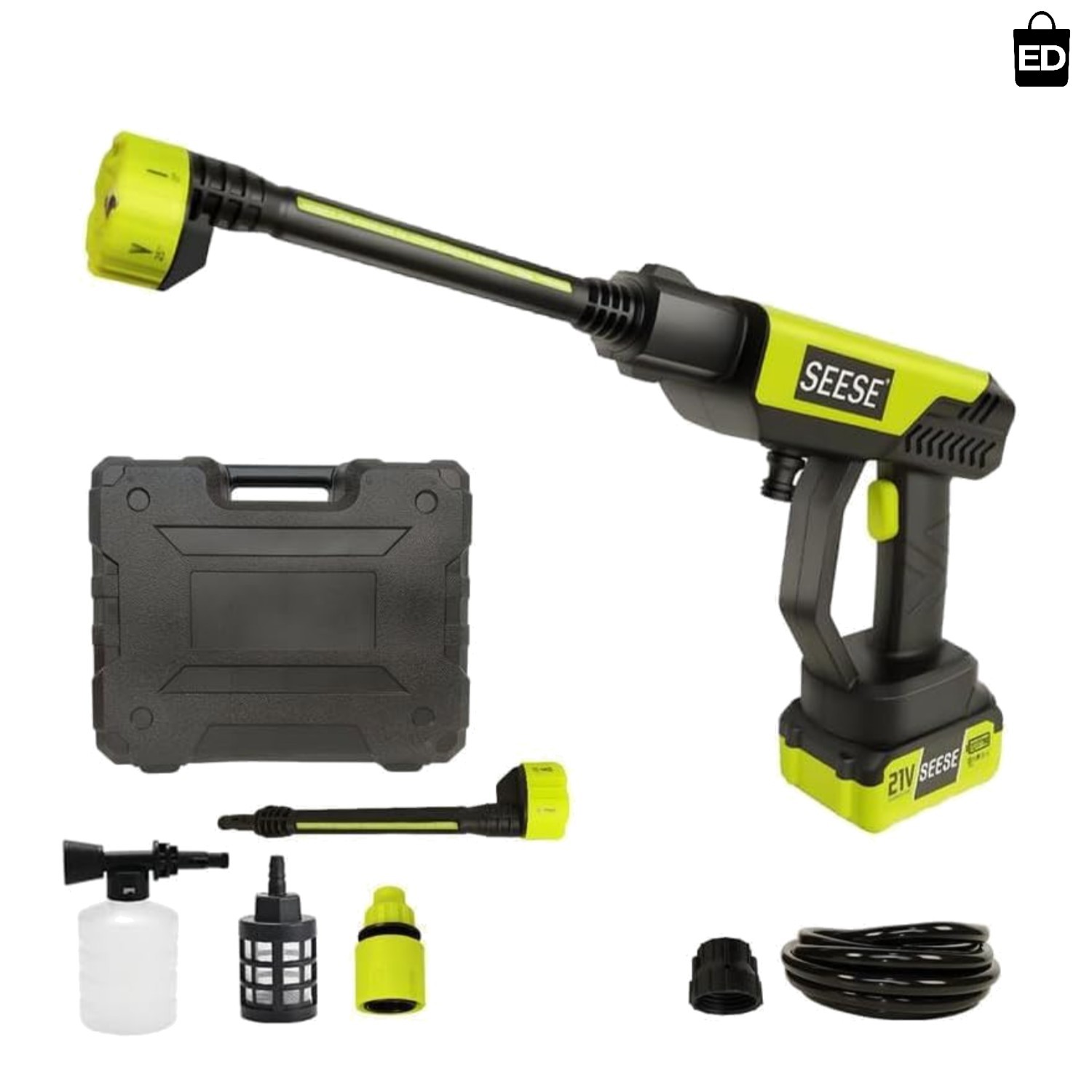 Seese Cordless Pressure Washer – Ideal Father’s Day Gift with Charger!