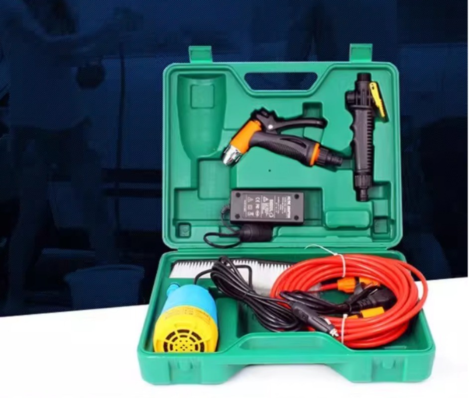 12V High-Pressure Car Wash Machine for Home Use 220V Portable Car Washer