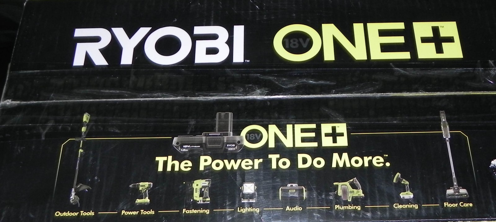Ryobi RY120350VNM Pressure Washer 18 volt cordless Use garden hose Tool only NIB