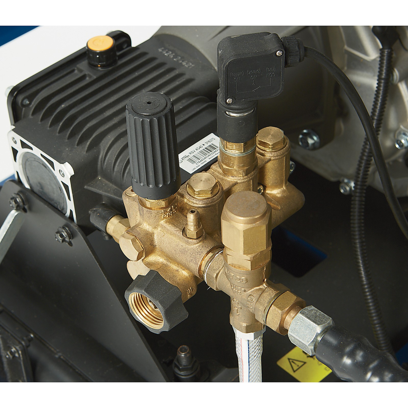Powerhorse Gas Hot Water Pressure Washer with Diesel Heater, 4000 PSI, 4 GPM,