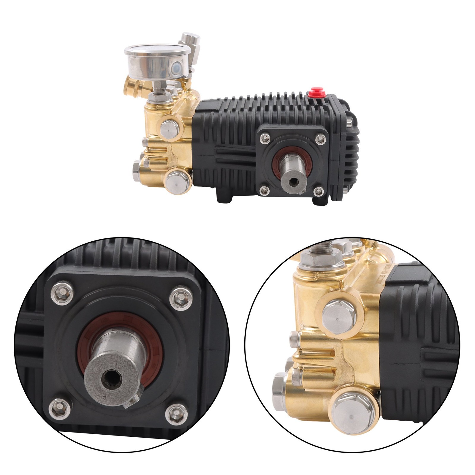 Belt Drive 5.6 GPM Pressure Washer Pump General Right Shaft 4.5 HP 3500 PSI