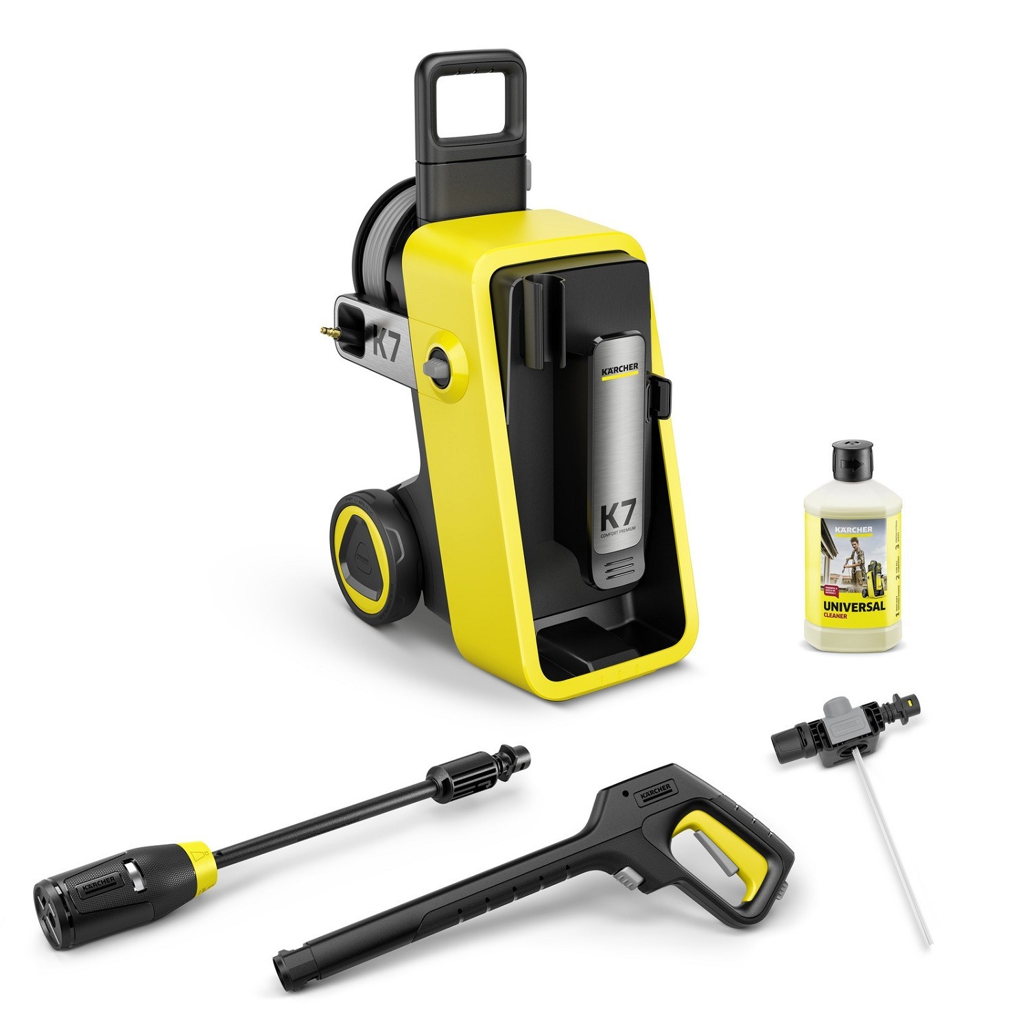 Karcher Professional Pressure Washer K7 Comfort Premium 180 Bar Hose Reel 600 L