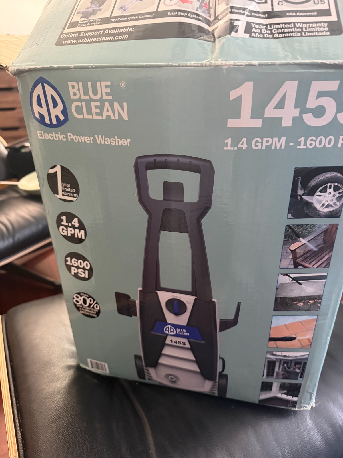 AR Blue Clean Electric power washer 145S 1.4 GPM-1600 psi