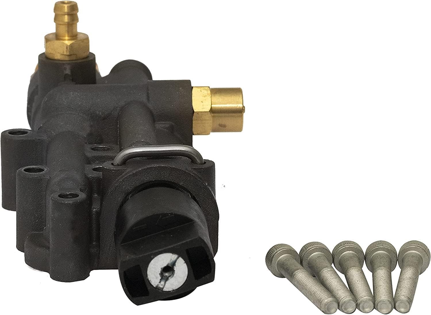 Complete Manifold Replacement Kit for AAA Axial Cam Pressure Washers – Black