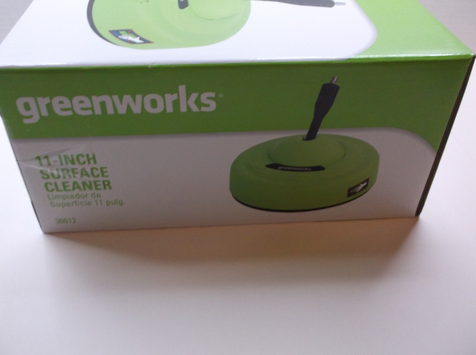 New Greenworks11 inch Surface Cleaner Universal Pressure Washer Attachment 30012