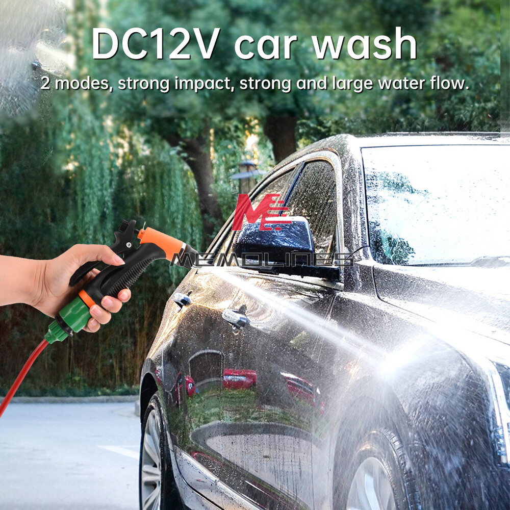 DC12V Portable Car High Pressure Washer Water Wash Cleaner Pump Kit Self-Priming