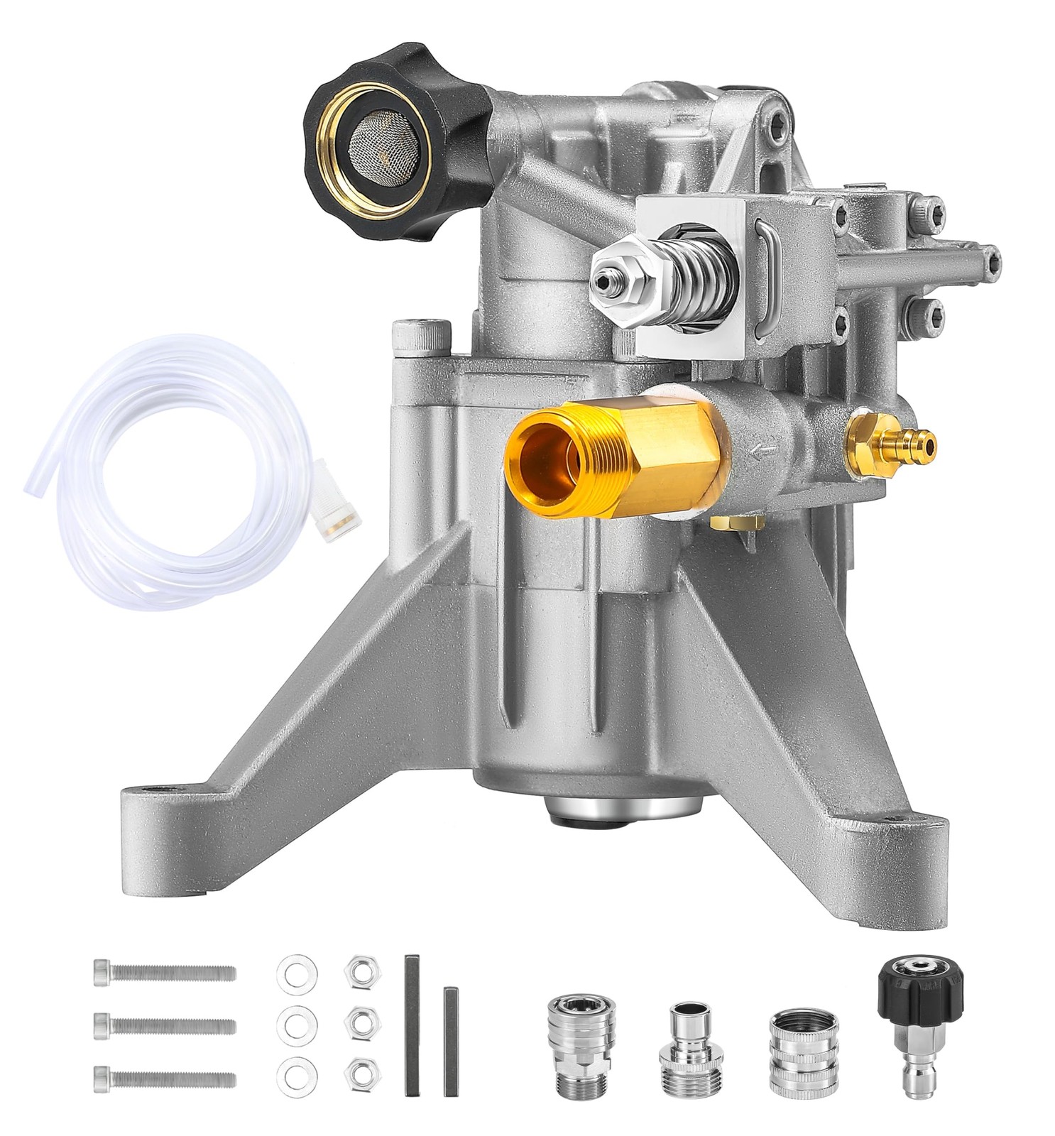 M MINGLE 7/8″ Shaft Vertical Pressure Washer Pump – 3000 PSI Power Washer Pum…