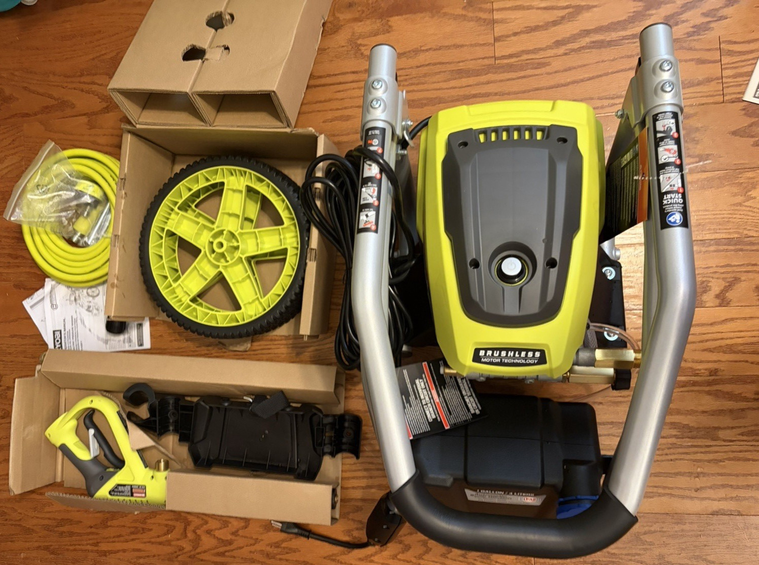 RYOBI 3000 PSI 1.1 GPM Cold Water Electric Pressure Washer RY143011