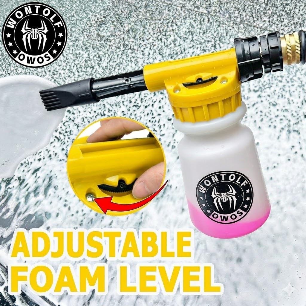 Wontolf Car Wash Foam Gun yellow
