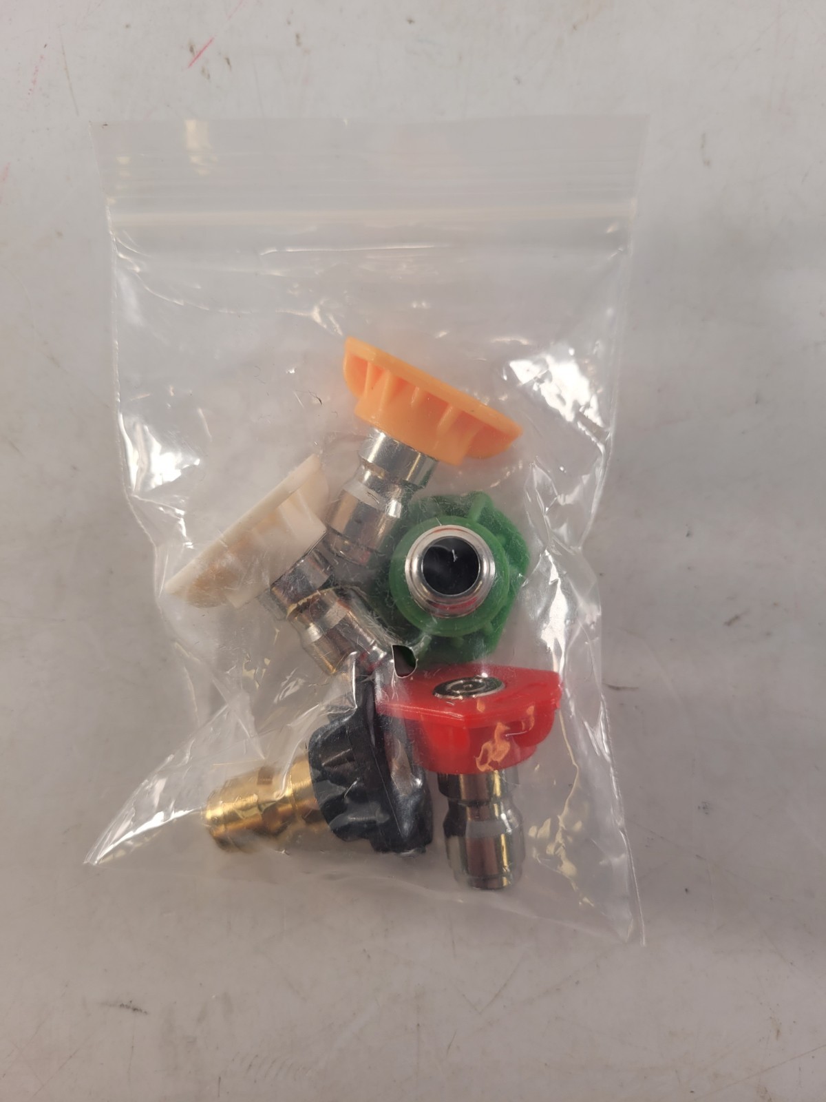 Pressure Washer Tips, Set of 5 Pressure Washer Nozzle Tips, 1/4″ Quick Connect