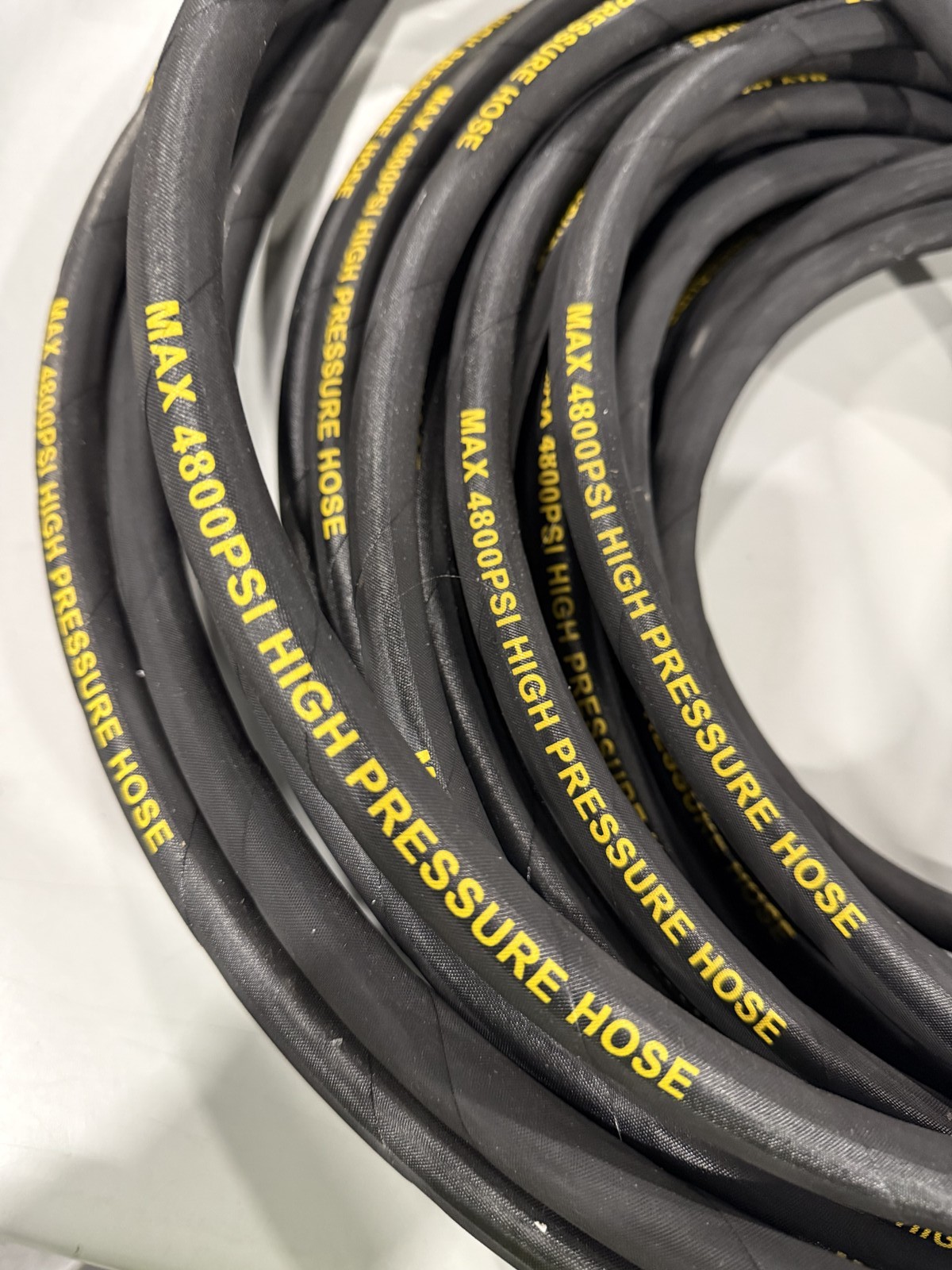 TIANTINGHEN MAX 4800 PSI PRESSURE WASHER HOSE – BLACK YELLOW