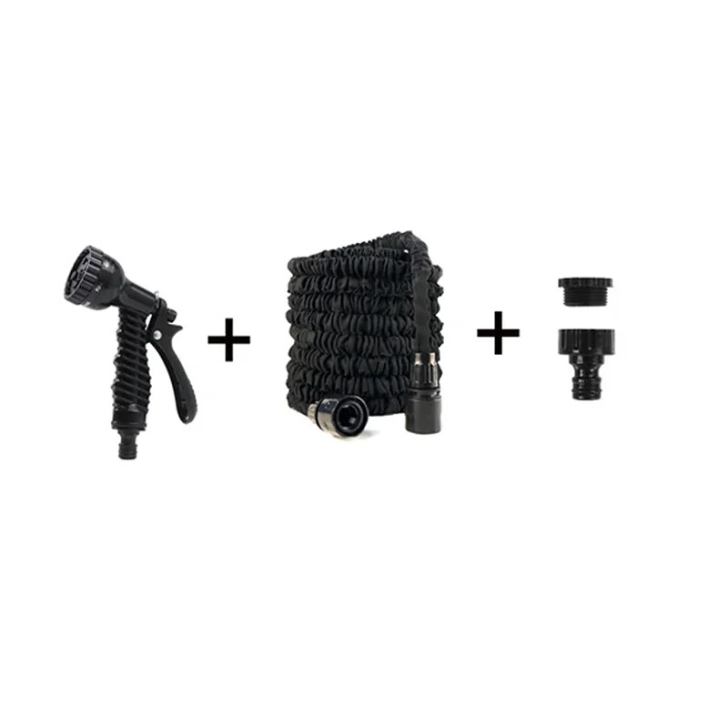 25FT 50FT 75FT 100FT Expandable Garden Pipe Car Expandable Rod With Gun