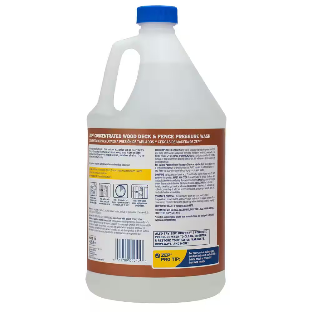 128 Oz. Outdoor Deck and Fence Cleaner (2-Pack)