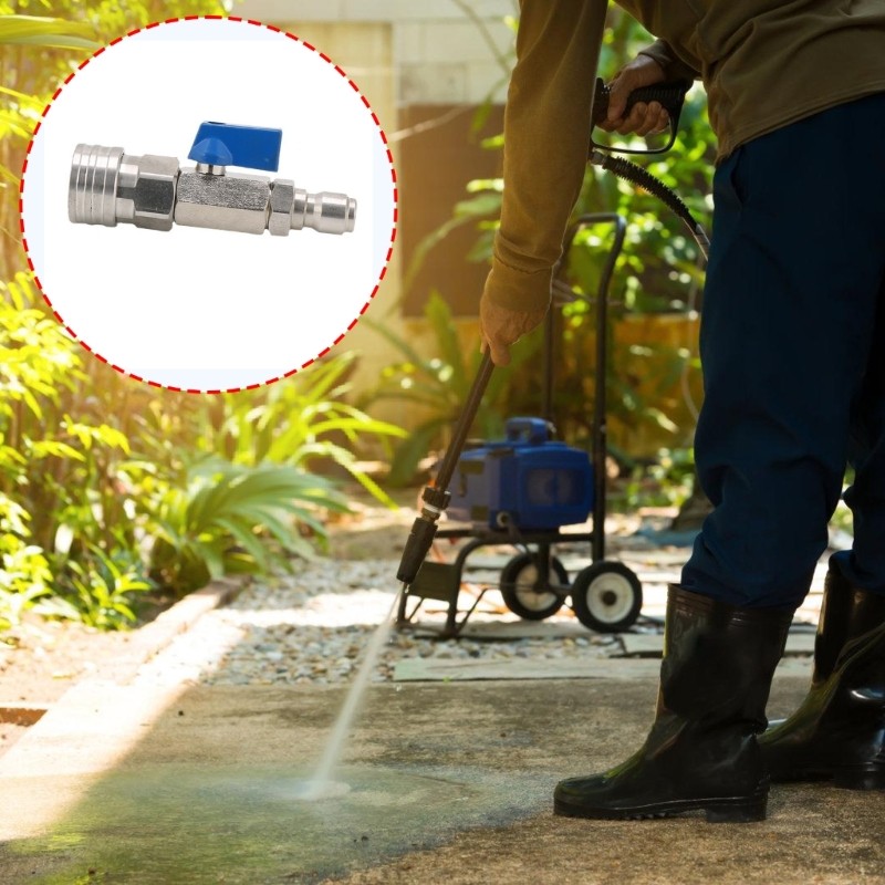 Hose Control Water Flows Switches Washer Ball Valves for Power Washer Easy to