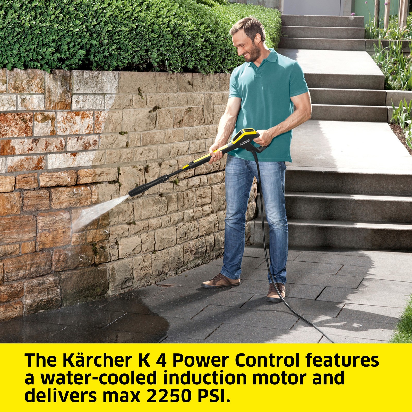 Kärcher K 4 Power Control, Pressure Washer, 2250 PSI, 1.50 max. GPM – New