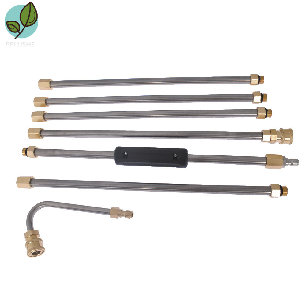 Pressure Washer Extension Wand Replacable Washer Lance+Spray Nozzle Tip 4000PSI