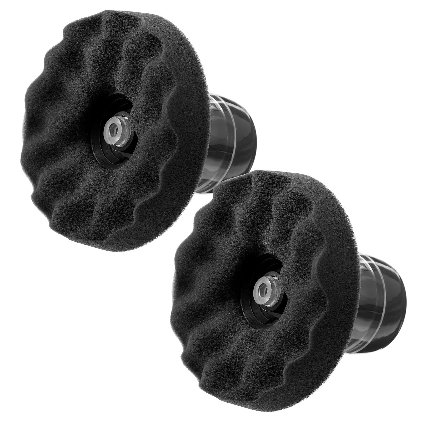 2 Pack Large Tire Shine Applicator Reusable, Tire Dressing Cleaner Applicator…
