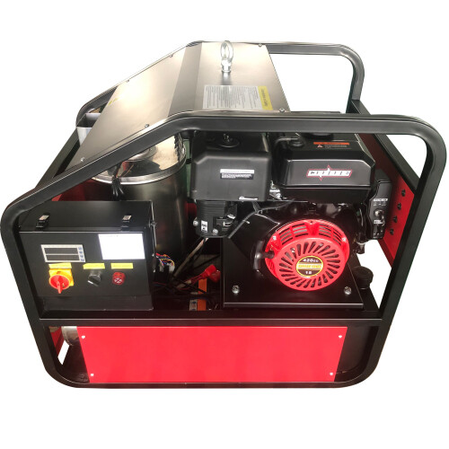 4 GPM 4000 PSI Hot Water Gas-Oil Fired Pressure Washer Electric Start Commercial