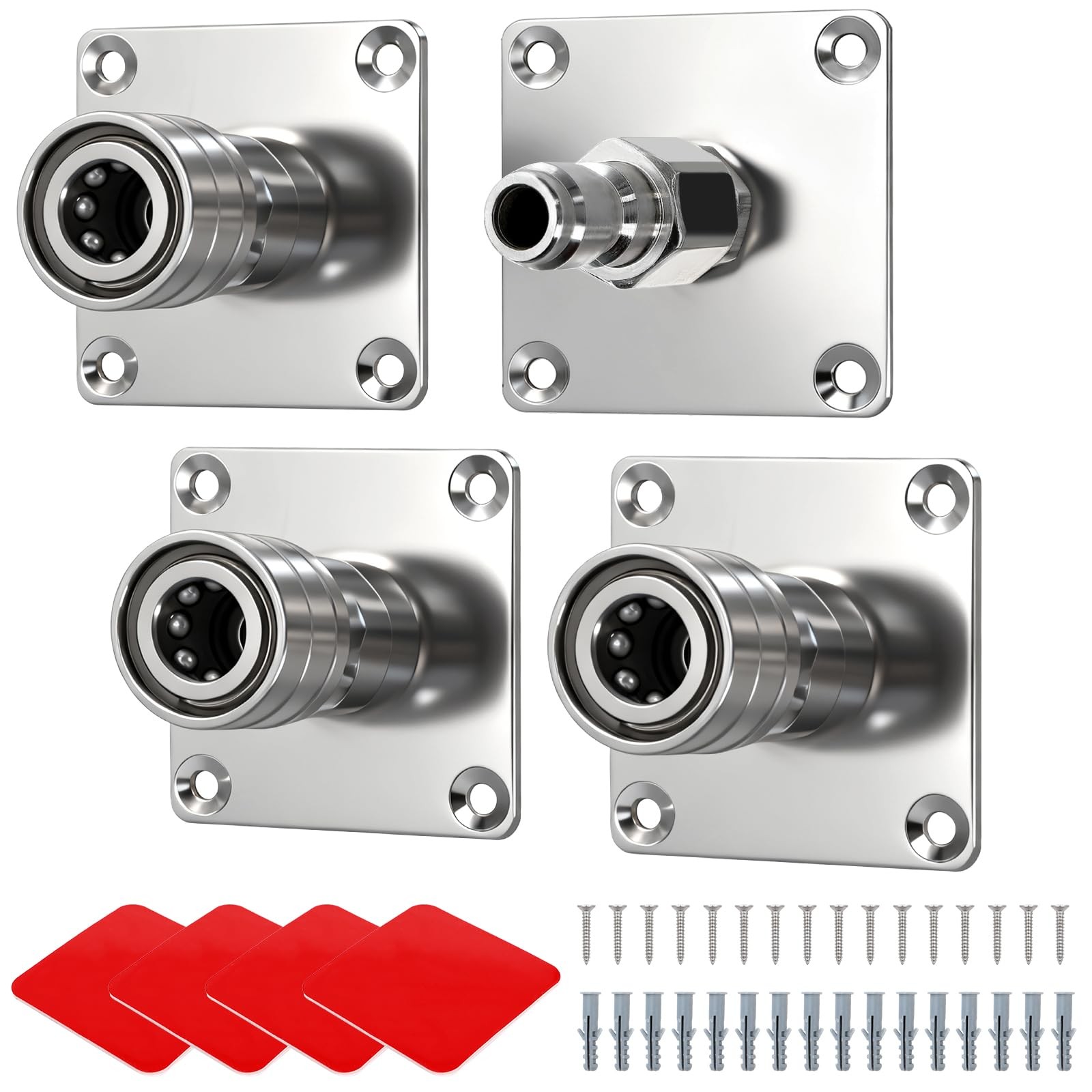 4 Pack Foam Cannon Holder Pressure Washer Holder 1/4 Inch Quick Connect