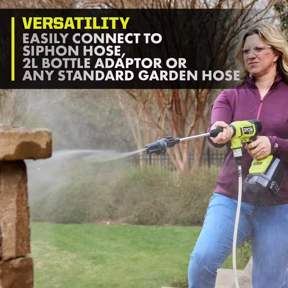 40V HP Brushless Ezclean 600 PSI 0.7 GPM Cordless Battery Cold Water Power Clean