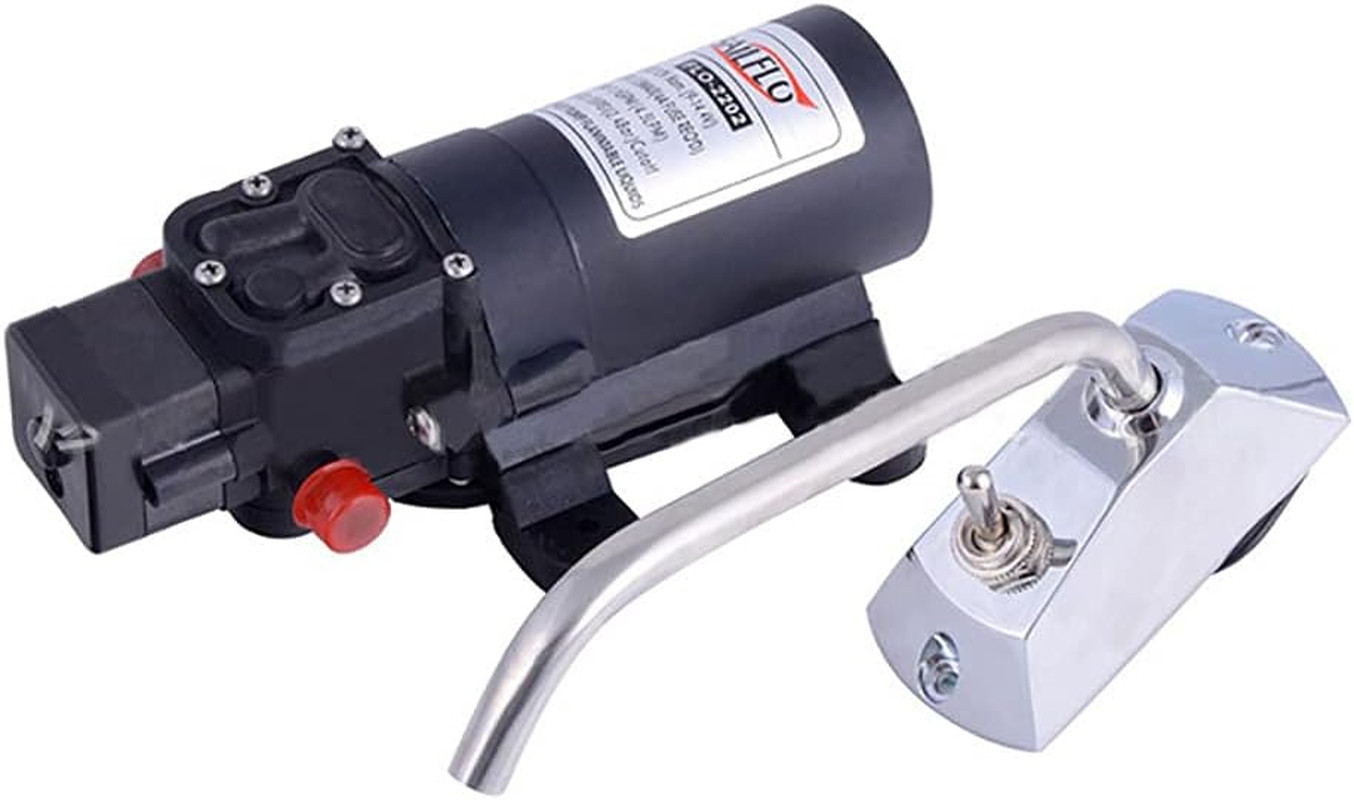 Water Pressure Booster Pump 110V 5.5GPM 70PSI Self Priming Silver