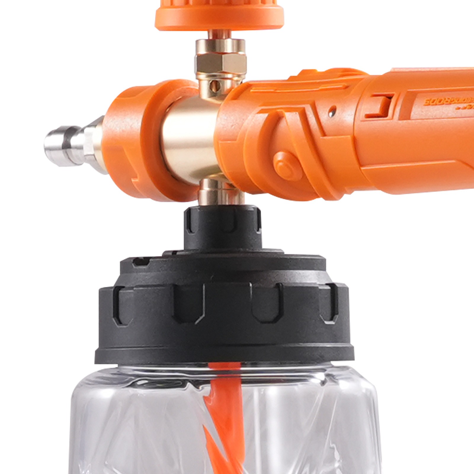 1L Car Wash Foam Cannon Pressure Washer Lance Thick Snow Foam 1/4″ QC