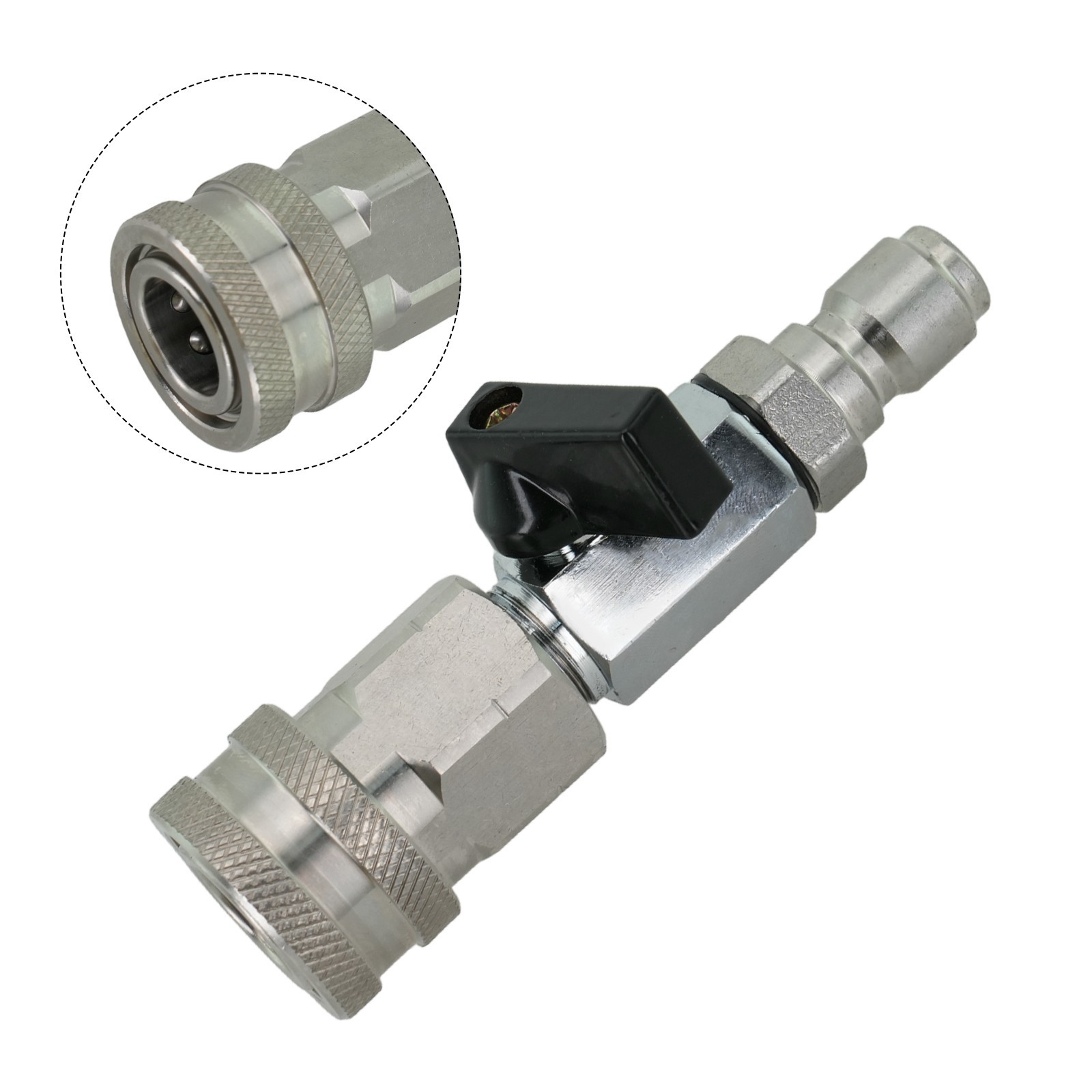 Compact and Efficient 38in High Pressure Washer Ball Valve Adapter Kit