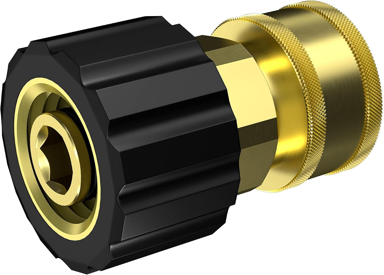 Pressure Washer Adapter M22 14Mm to 3/8” Quick Connect Fitting 4500PSI | Power