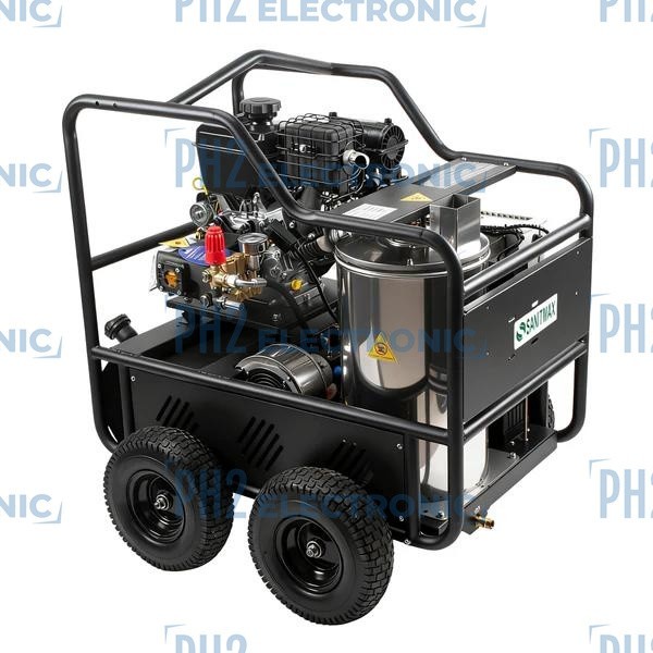 SM4000 Hot & Cold Water High Pressure Washer,Gasoline Powered, 4000 PSI, 4.0 GPM