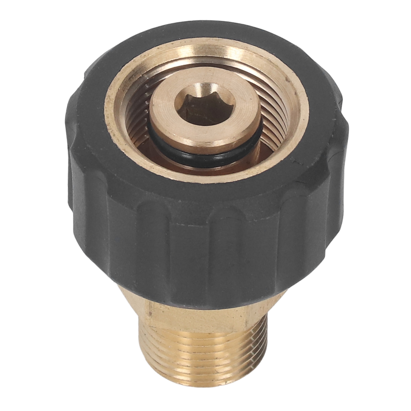 (Male G3/8 To Female M22 14mm)Pressure Washer Adapter Hose Connector 5000PSI