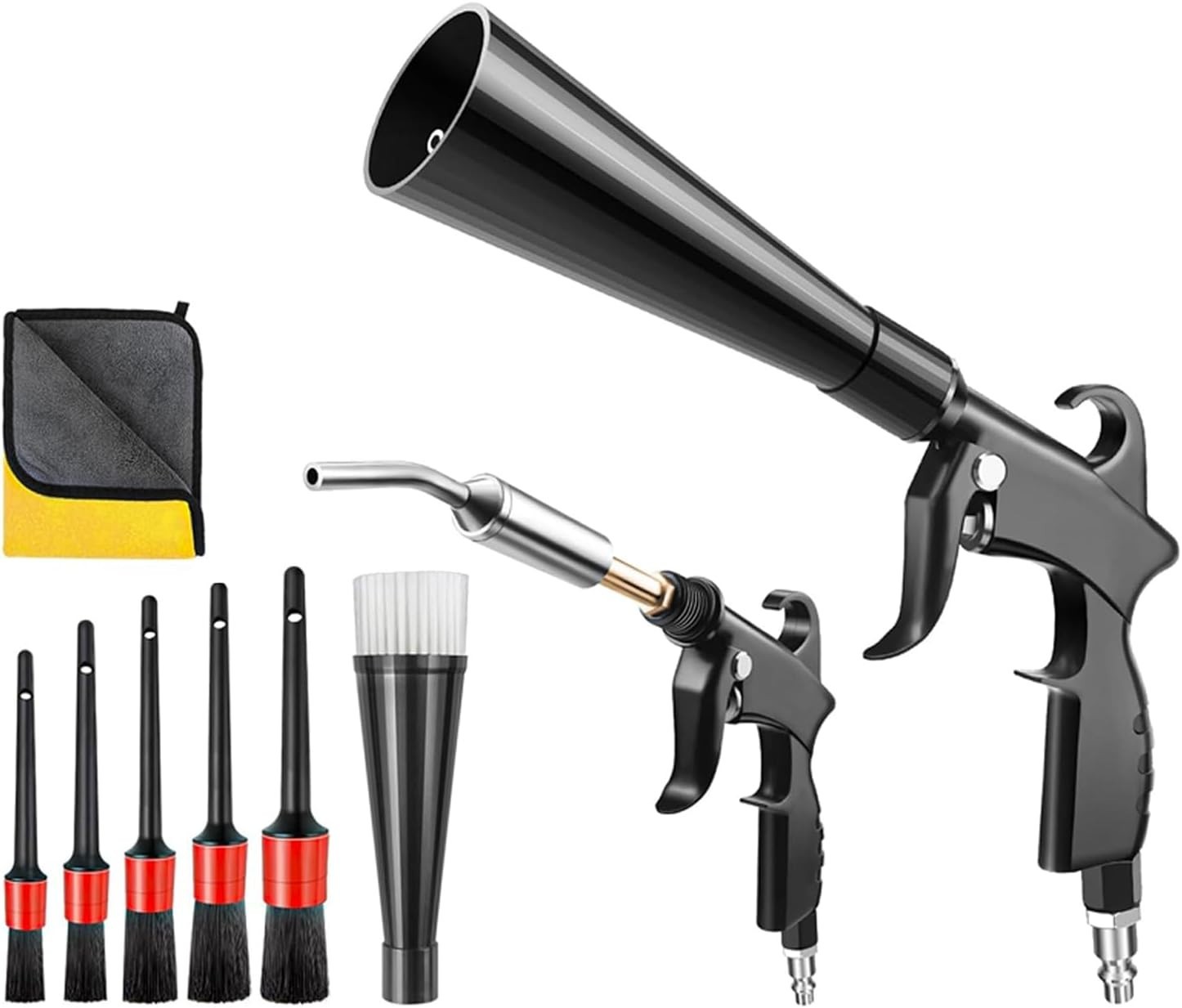 Tornado Detailing Car Cleaning Gun with Metal Nozzle | Interior Drying Air Gun |