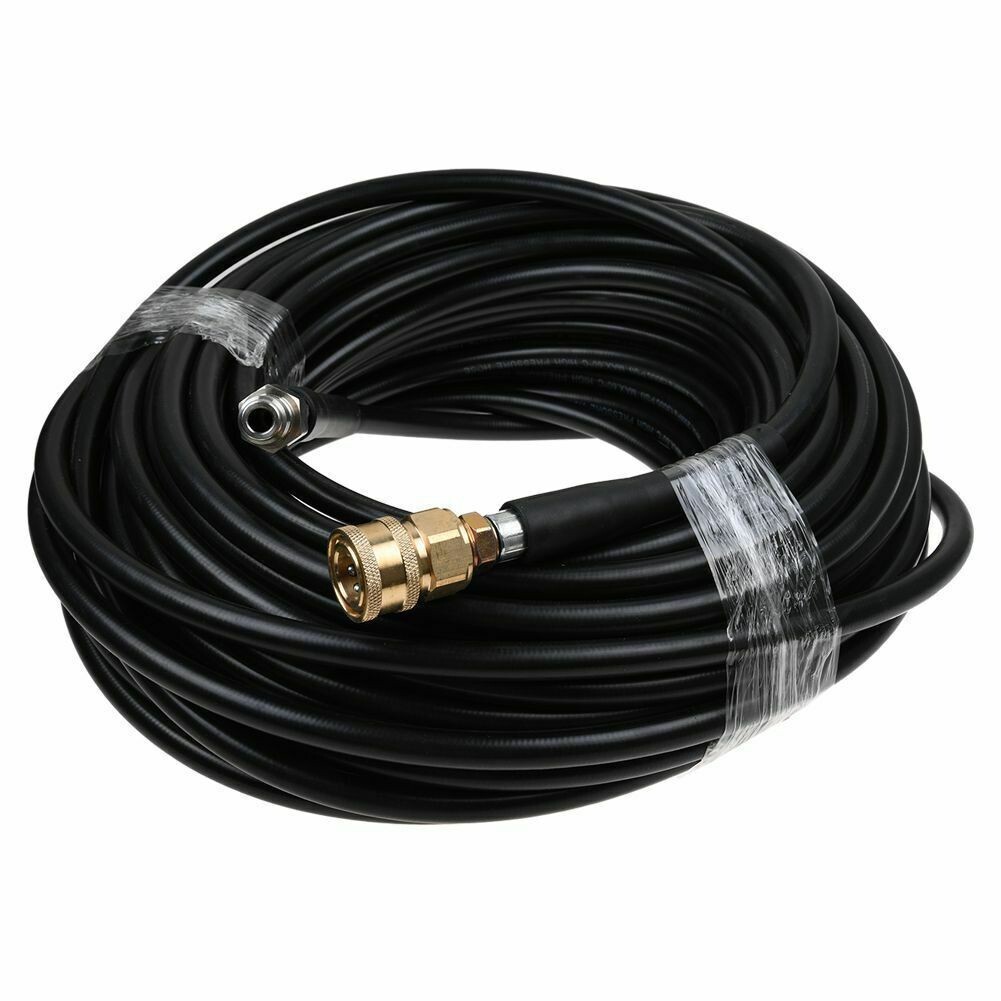 100 FT x 1/4″ 5800 MAX PSI Pressure Washer Replacement Extension Hose 3/8 IN QC